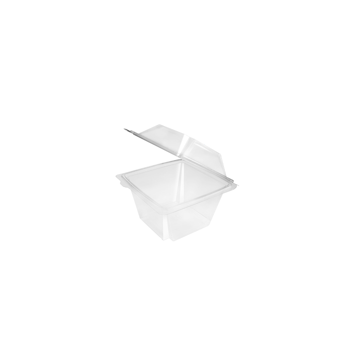 D.EDGE R-PET sałatka, deser 375ml, diament 123x118xh.80mm, op. 50 sztuk