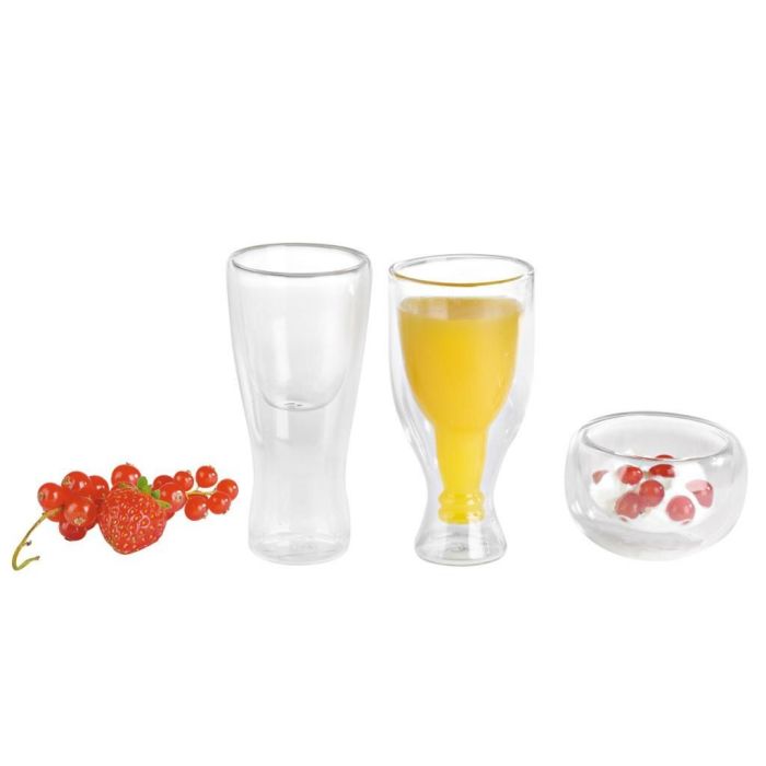 FINGERFOOD - glass 60ml double wall,12 pieces