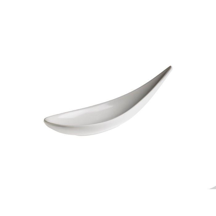 FINGERFOOD - asian spoon 14,5x4,5x1,5 cm white melamine