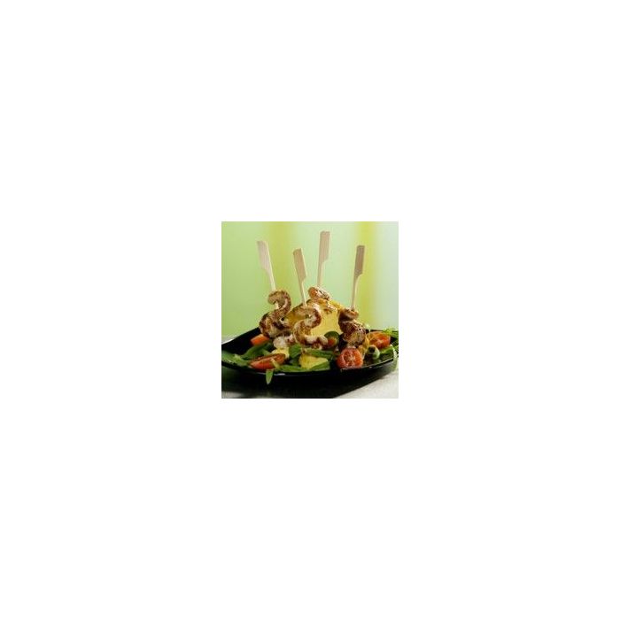 Bamboo GOLF Skewers 18 cm for Finger Food 250 pcs