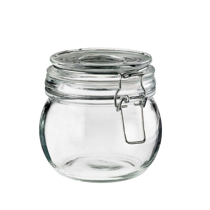 FINGERFOOD słoik szklany 400ml z zamknięciem śr.11xh.10 cm, op. 4 sztuk