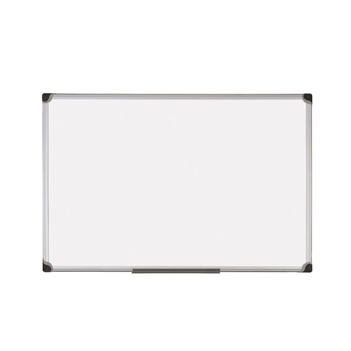 Dry-wipe&magnetic Notice Board, BI-OFFICE Professional, 120x90cm, glazed, aluminium frame