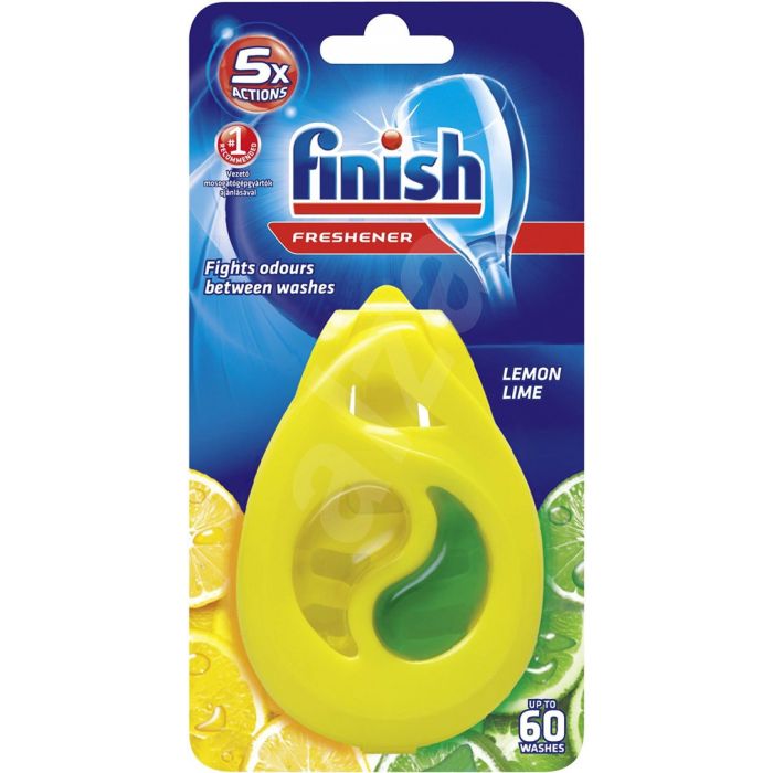 Dishwasher freshener, FINISH, lemon and lime, 8.5 g