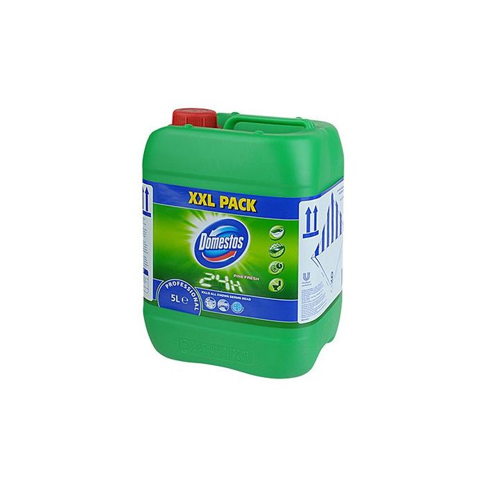 Domestos Pine Fresh 5L - a disinfectant, cleaner and bleacher