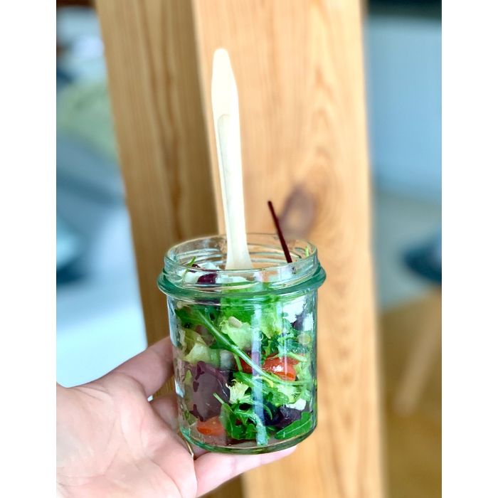 Glass jar 350 ml, 8 pieces