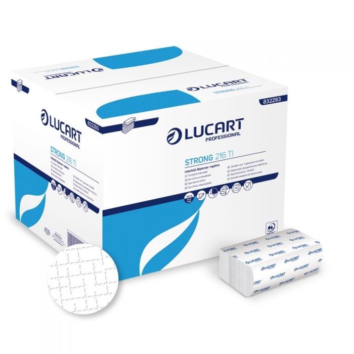 Serwetki 1/3 Strong 216 TI LUCART N4 do dyspensera L-ONE op. 6000 sztuk