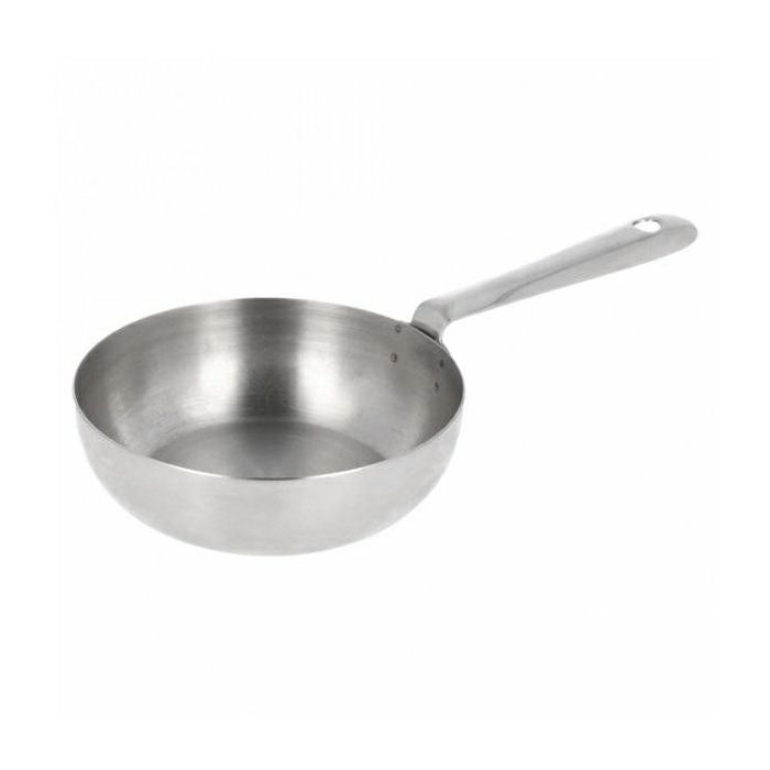 Inox mini frying pan, diameter 10x3cm, 1 pc