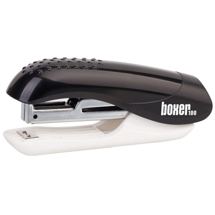 Stapler ICO BOXER 100, capacity 10 sheets, black