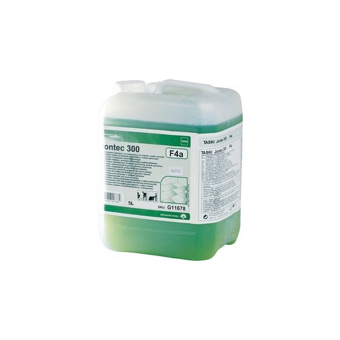 TASKI Jontec 300 F4a 5L - niskopieniący, neutralny środek do czyszczenia podłóg.