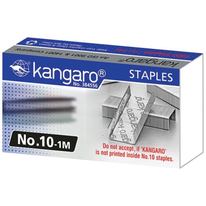 Zszywki KANGARO, No. 10-1M, 1000 szt.