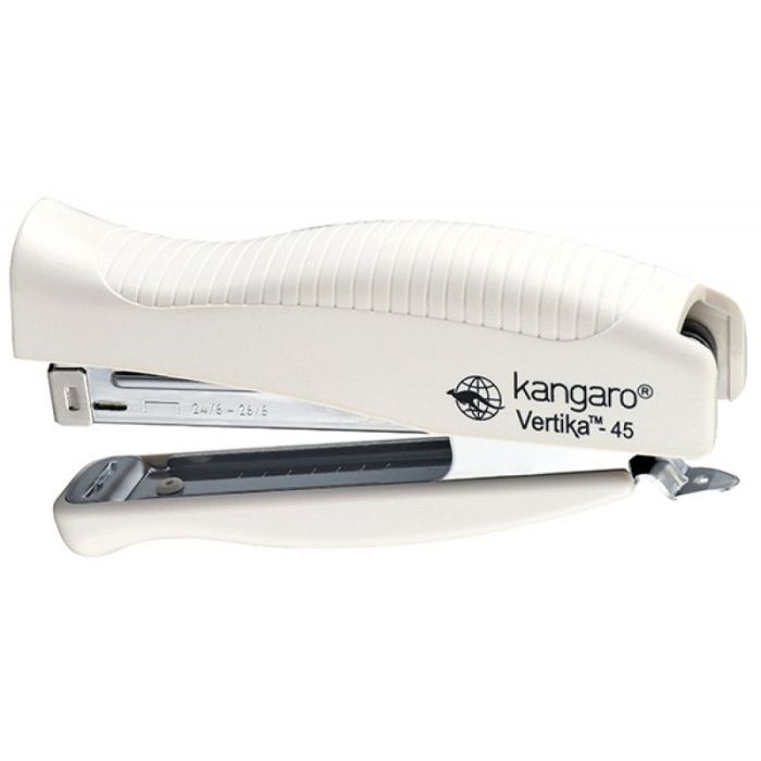 Stapler KANGARO Veritka-45 + staples, staples up to 30 sheets, blister, beige