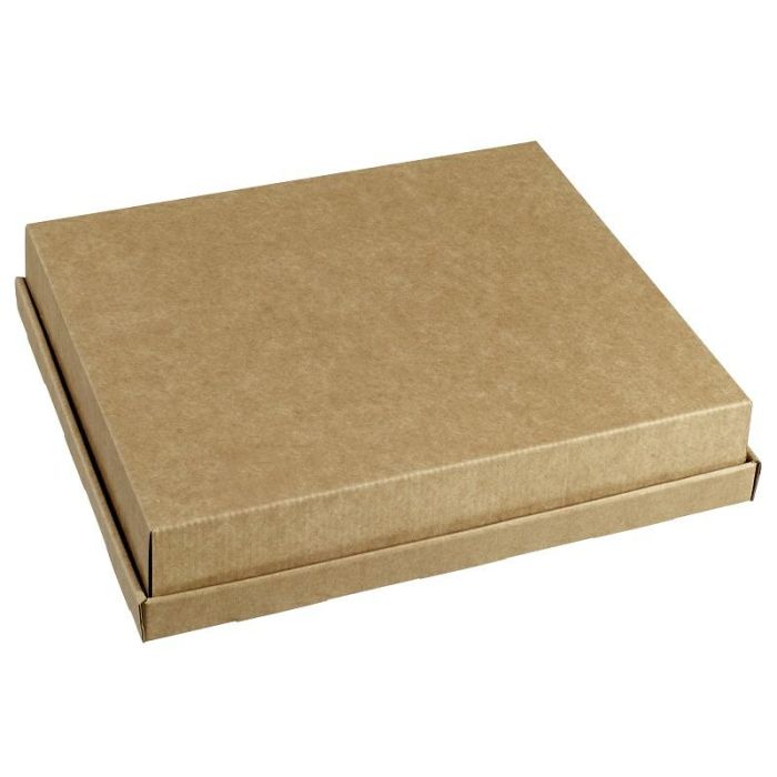 Ecokraft catering set with black Kanopee trays 366x295x70 mm 30 pcs