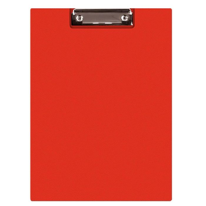 Clipboard Q-CONNECT File, PVC, A4, red