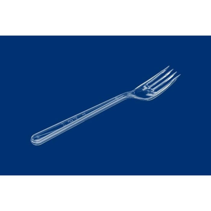 Fork SUPERIOR transp. 50pcs S525 THICK 180mm, reusable (k/40)