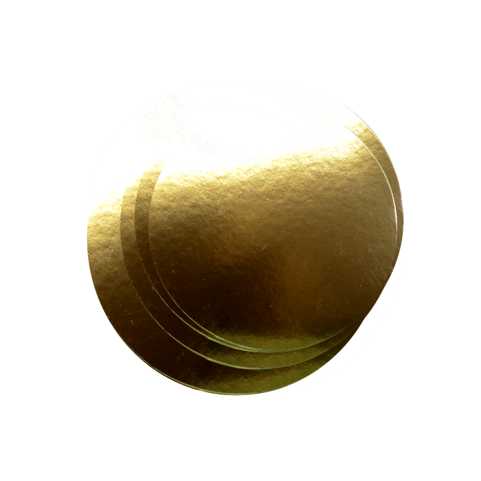 Cake base diameter 28cm, gold, 100pcs
