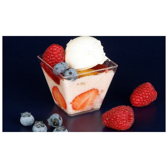 FINGERFOOD - MINERVA cup 150ml PS transparent, 50 pieces