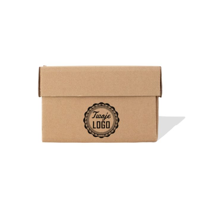 BURGER XL folding box 13x13x10cm brown, 100pcs. TnG