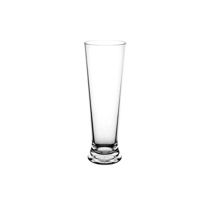 Glass POKAL PILSNER 300ml LONG LiFE crystalline dia. 6.4cmx h.18.8cm unbreakable made of polycarbonate, 12 pieces