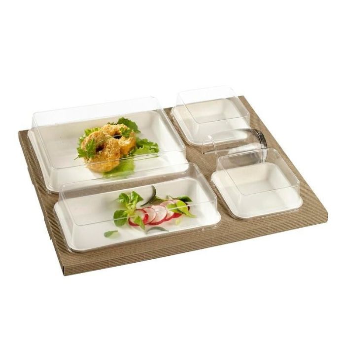 Polaris catering set with Kanopee trays 360x290x63 mm 25 sets