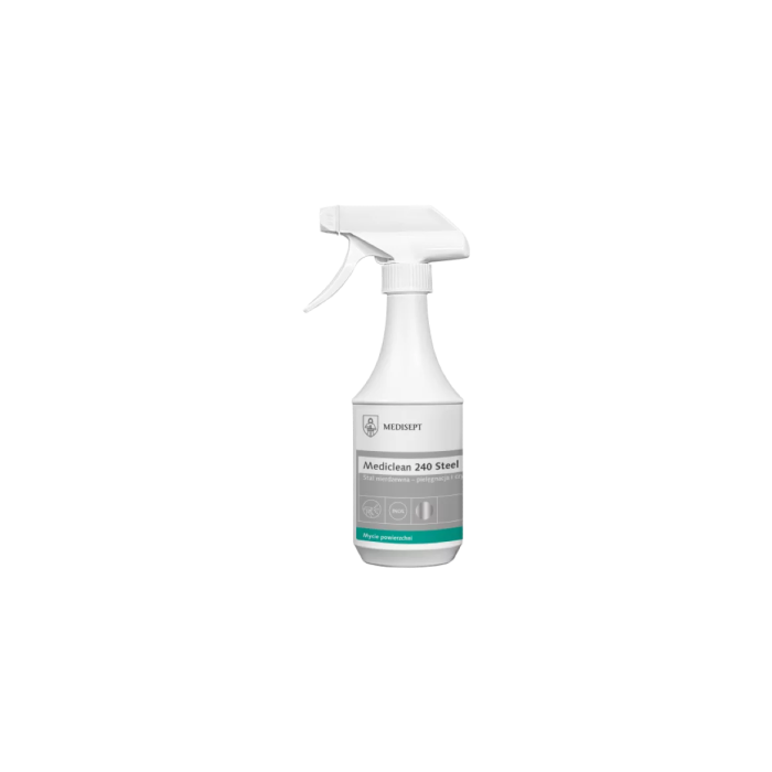 Mediclean 240 Steel 500ml - preparat do stali nierdzewnej