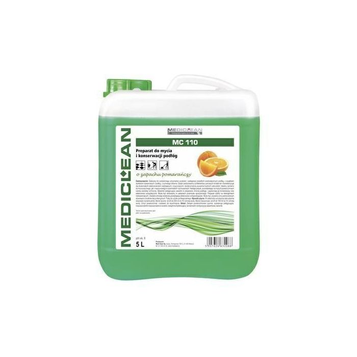 Mediclean 110 Floor 5L Orange - floor cleaning concentrate