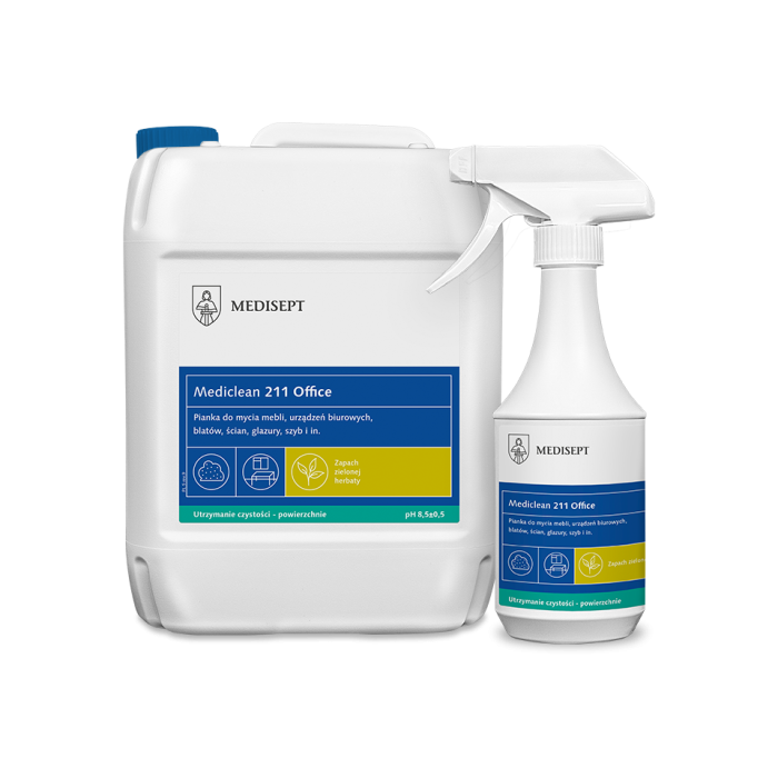 MEDICLEAN MC211 Office Foam 500ml active foam for washable surfaces