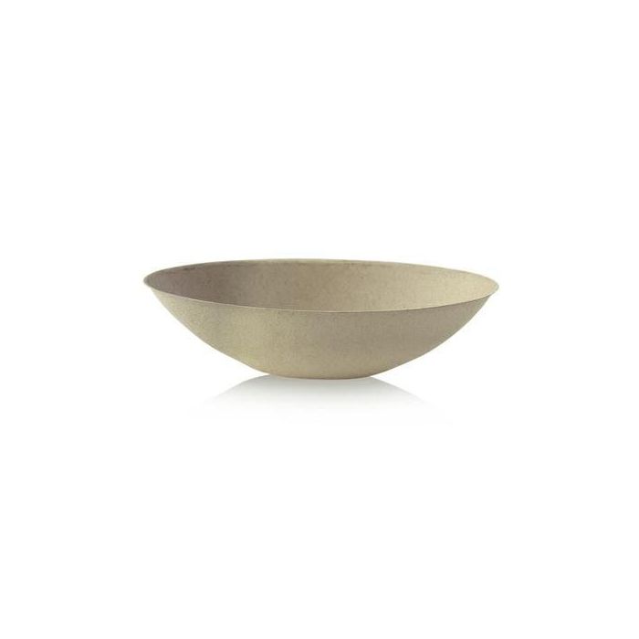 Oval bowl made of sugar cane 1000ml natural 240x140x63mm, 125 pieces
