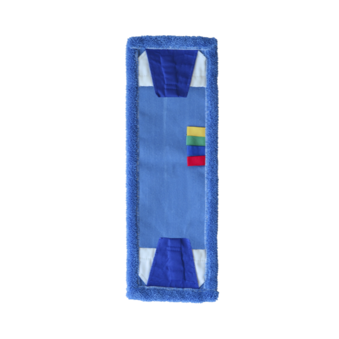 Mop 40cm kieszeń + tasiemka mikrofaza blue DUO