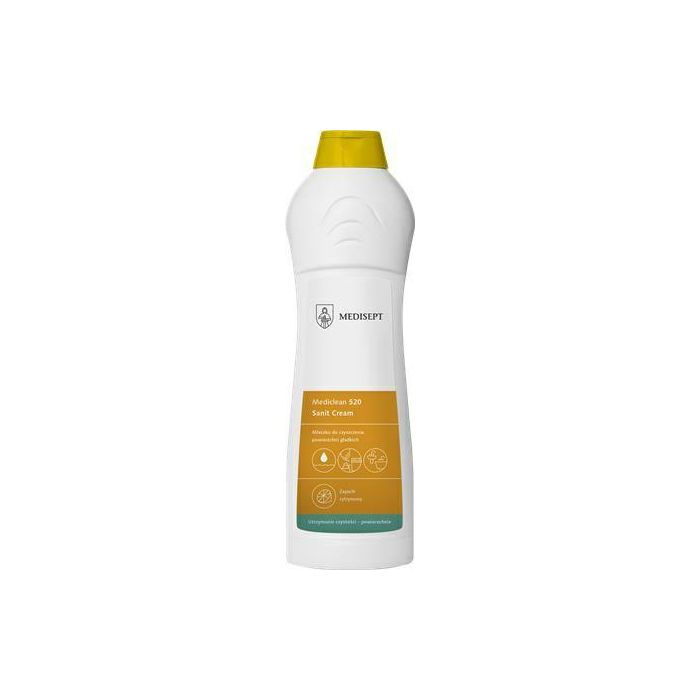 MEDICLEAN MC520 mleczko SanitCream 600ml Mleczko do czyszczenia powierzchni gładkich, cytrynowe