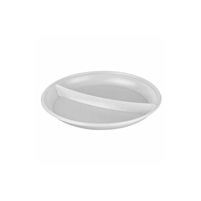 PP 220mm premium 2-part plate op.100 pcs. (k/10) reusable