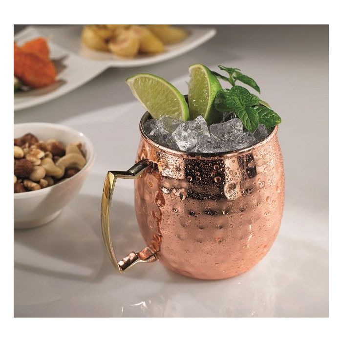 Mug Moscow Mule 560ml copper-plated steel 1 pc. (24)