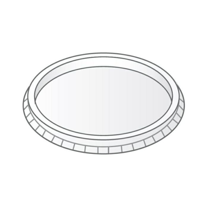 K 7.100PK lid for sauces 7.05 and 7.08 op. 100 pcs (k/10) PP, COV70C