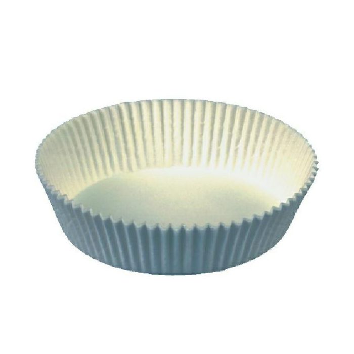 Papilotki śr.9cm wys.2,5 cm białe op. 1000 sztuk