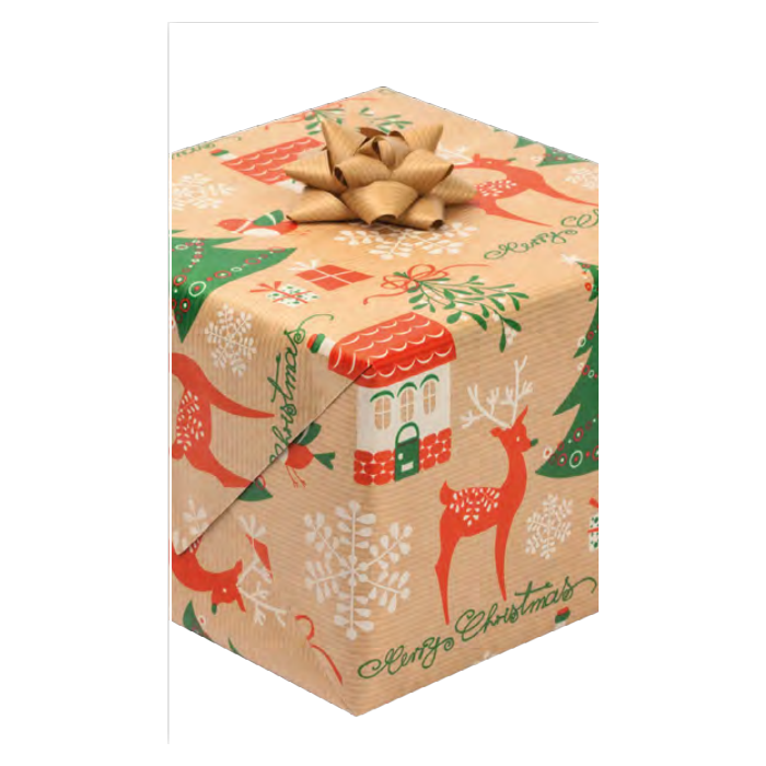 Decorative paper 70/200 GW KRAFT, 1 roll