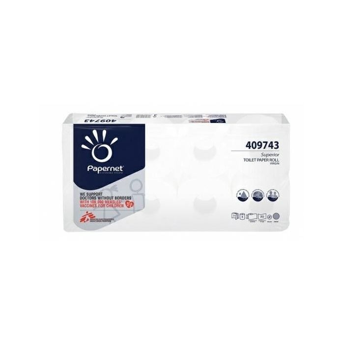 Toilet paper PAPERNET Extra 3-ply, 8 rolls
