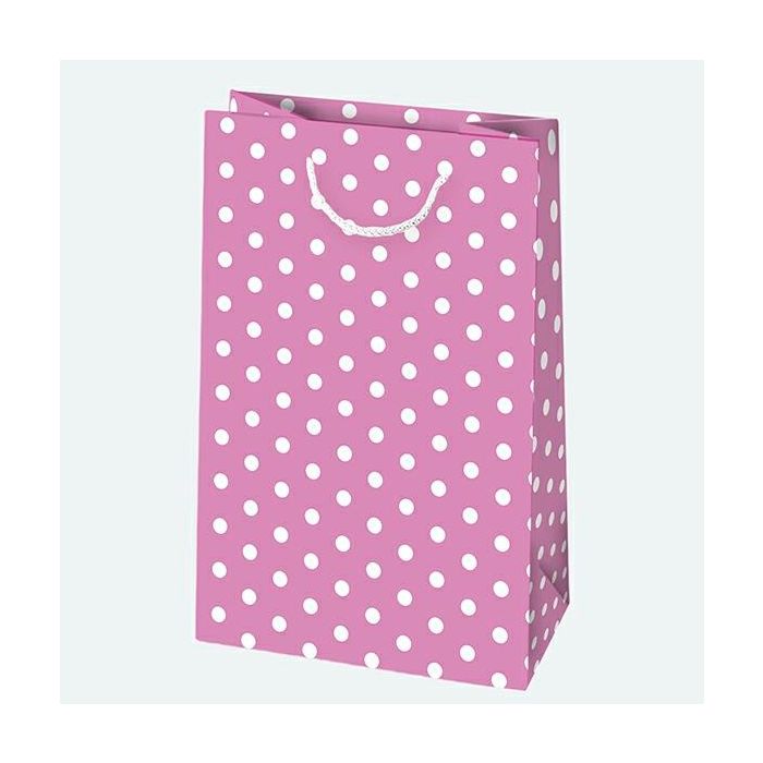 Decorative handbags T3 general set 49 16/24cm, op. 10 szt (groszki) (k/50)