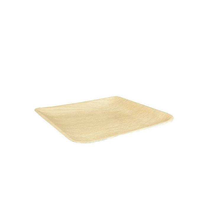 Talerz PURE z liści palmowych kwadratowy 250x250xh.19 mm op. 25 sztuk