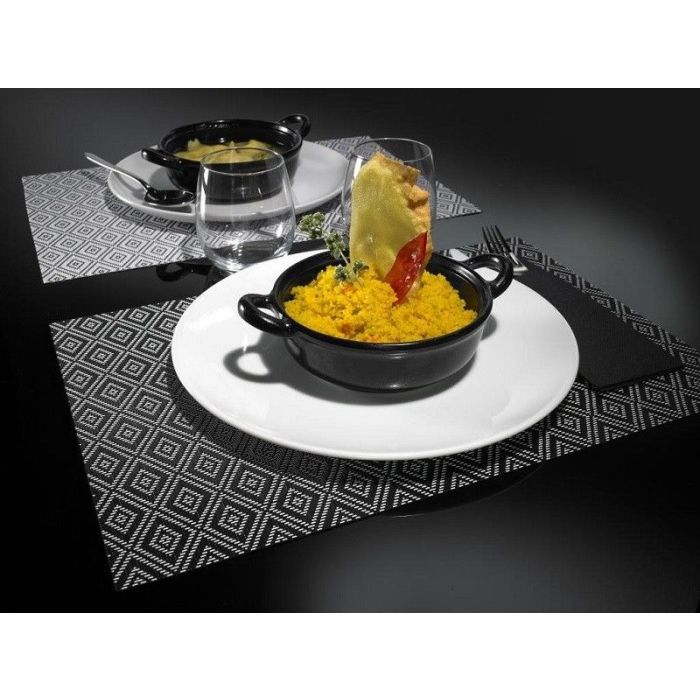 Table pads Style 30x45cm DOVE PP reusable,12 pieces