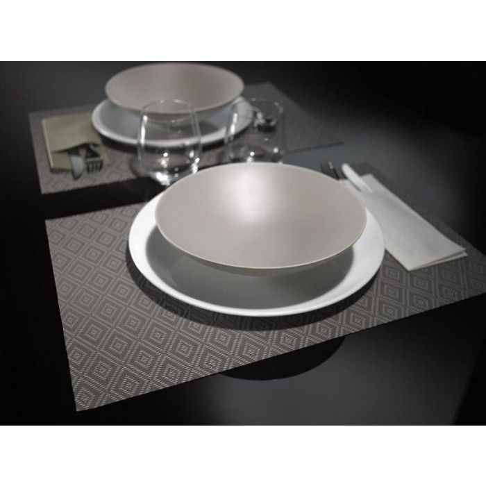 Table pads Style 30x45cm DOVE PP reusable,12 pieces
