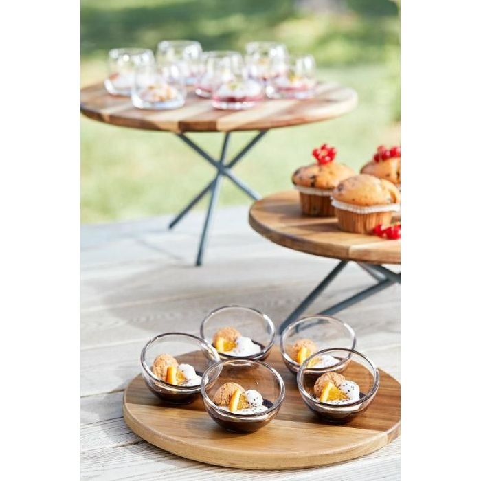 Metal base stand 16x16x20cm