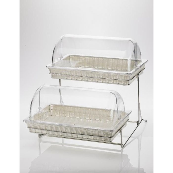 Basket base T0548 stainless steel 47x51.5x36cm, baskets not included