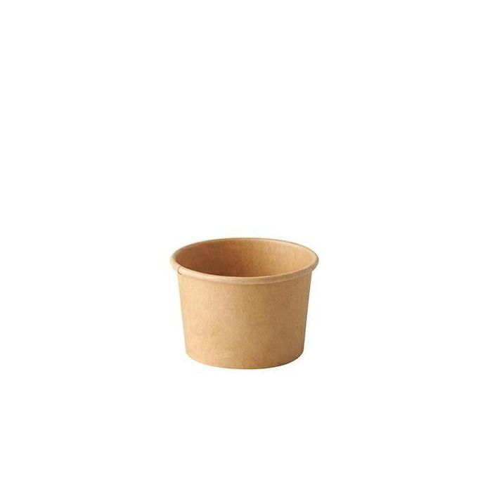 Pojemnik na sos papierowy 45ml KRAFT średnica 60mm op. 50 sztuk