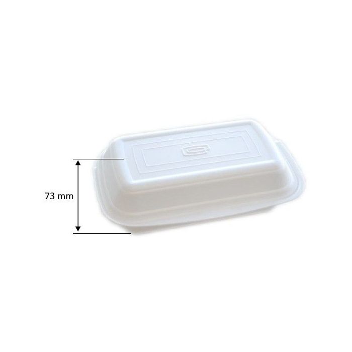 Pojemnik styropianowy HP3 1/2 obiadu Q Pack Klaipeda op. 125 sztuk