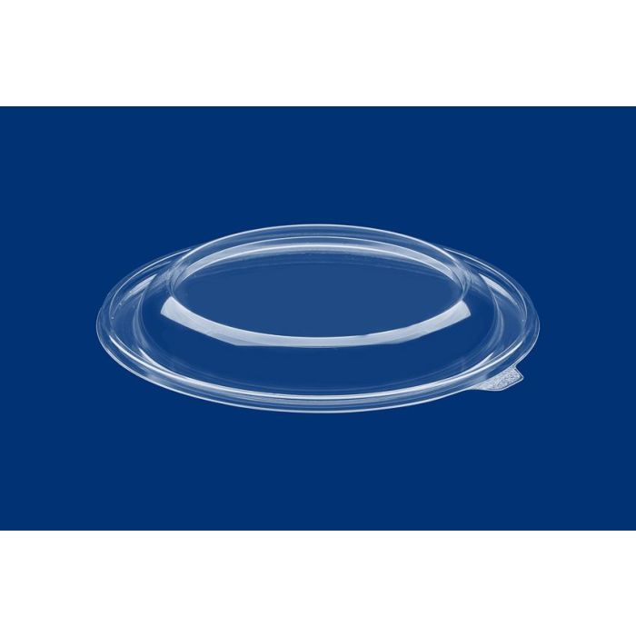 COVER for salad container PET transparent diameter 230mm, 50 pieces