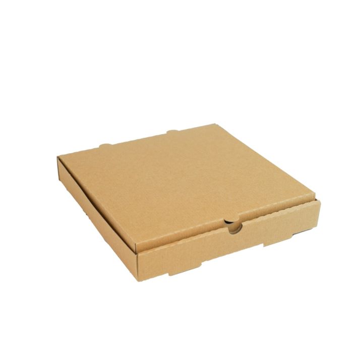 Pizza boxes 40x40cm, 50pcs. straight corners h=4cm, Grayish Wave B TnP