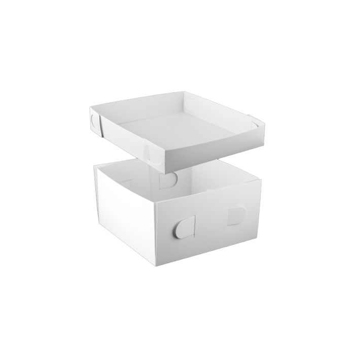 Confectionery folding boxes with lid 15,5x14x9 cm, price per set 100pcs