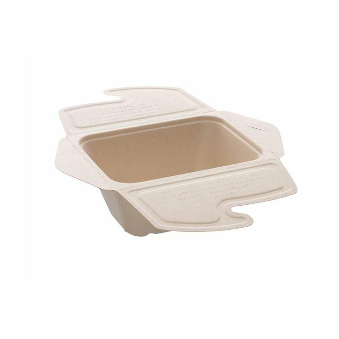 BePulp Meal Box To Go 750ml, 100pcs. (k/2) 17x13x7cm, Sabert