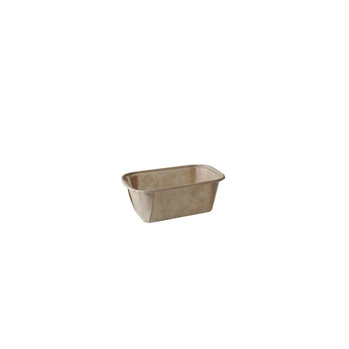 Forma do wypieków PURE 167ml brązowa 11x6,5xh.4cm keksówka" op. 50 sztuk"