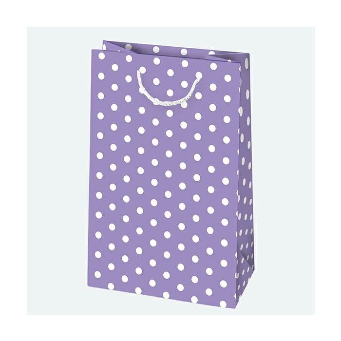 Decorative handbags T3 general set 49 16/24cm, op. 10 szt (groszki) (k/50)