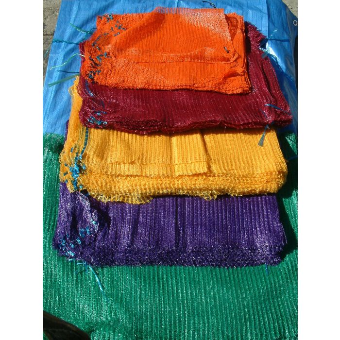 WOREK RASZLOWY 40x62cm 15kg ORANŻ z zaciągaczem, 100 sztuk